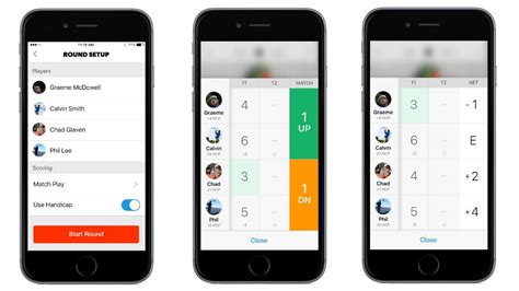 What are the best golf tournament tracking and live scoring .